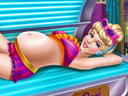 Cinderella Pregnant Tanning Solarium