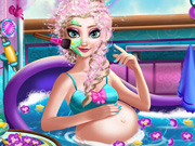 Pregnant Elsa Spa