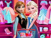 Elsa and Anna Prom Prep