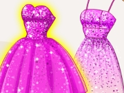 Super Barbie's Glittery Dresses